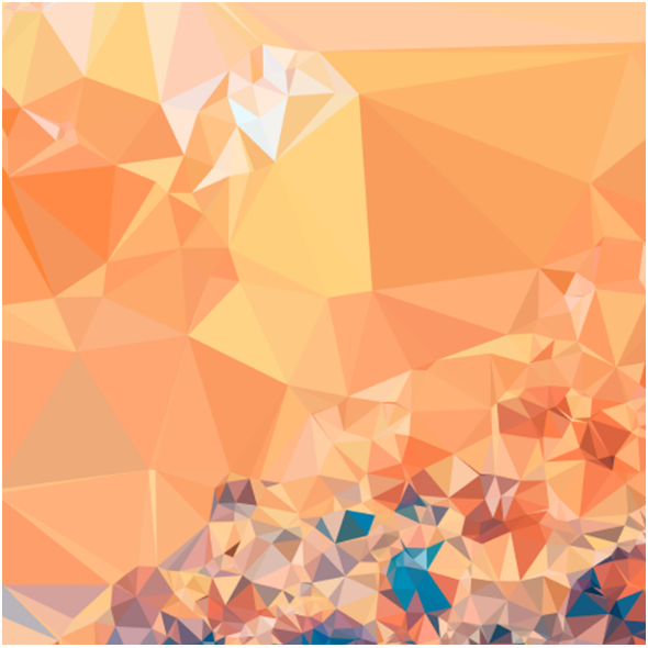 Tkanina 20563 | ORANGE DOTS