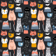 Fabric 20571 | Koty psy 1