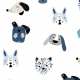 Fabric 20584 | Koty psy 10
