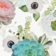 Tkanina 20719 | Sukulenty / Succulents