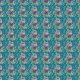 Fabric 20757 | TURKUSOWE PTAKI