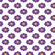 Fabric 20802 | fioletowe kwiaty0000
