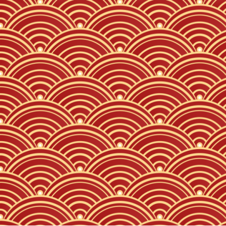 Fabric 20809 | Chiński wzór