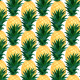 Tkanina 20830 | watercolor Pineapples0
