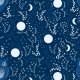 Tkanina 20908 | BeTween blue owls
