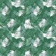 Fabric 21069 | Green botanical pattern