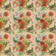 Tkanina 21155 | PTAKI I MAKI NA BEŻOWYM