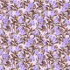 Fabric 21191 | Retro purple flowers