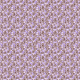 Fabric 21191 | Retro purple flowers