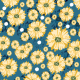 Fabric 21537 | Yellow flowers
