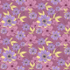 Fabric 21538 | purple Flowers