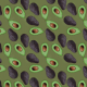 Tkanina 21804 | Avocado on green