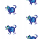 Tkanina 21920 | Fat cat 1 pattern for kids