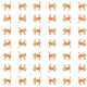 Tkanina 21995 | Ginger cat 2 pattern for kids