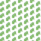 Tkanina 22004 | Green horse head 1
