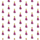 Tkanina 22042 | Princess 2 pattern for kids