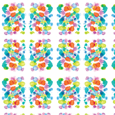 Tkanina 22045 | Colourful abstract pattern 7A