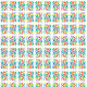 Tkanina 22045 | Colourful abstract pattern 7A