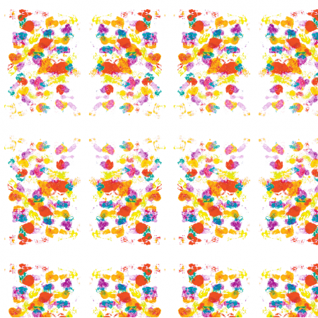 Tkanina 22051 | Colourful abstract pattern 11A