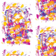 Tkanina 22052 | Colourful abstract pattern 18