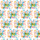Tkanina 22057 | Colourful abstract pattern 1A