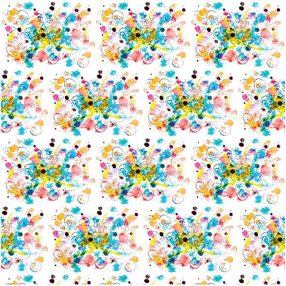 Tkanina 22057 | Colourful abstract pattern 1A