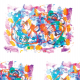 Fabric 22058 | Colourful abstract pattern 16