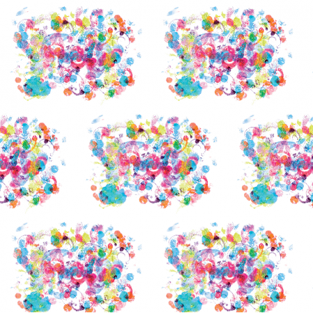 Tkanina 22095 | Colourful abstract pattern 10A