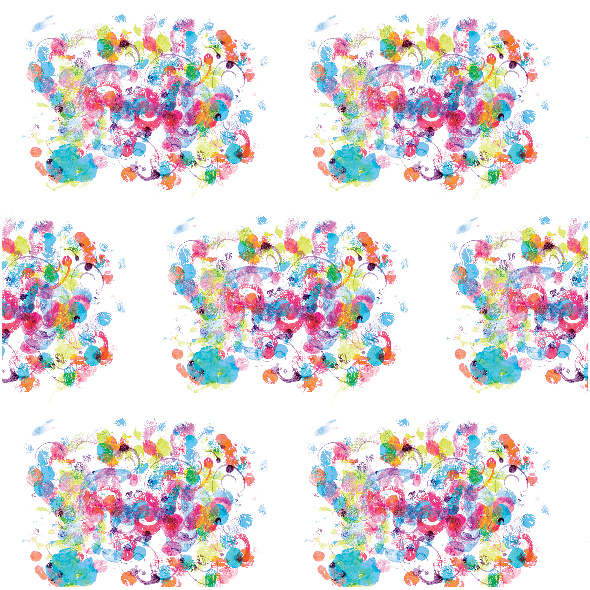 Fabric 22095 | Colourful abstract pattern 10A