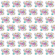 Tkanina 22095 | Colourful abstract pattern 10A