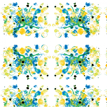 Tkanina 22097 | Colourful abstract pattern 2A
