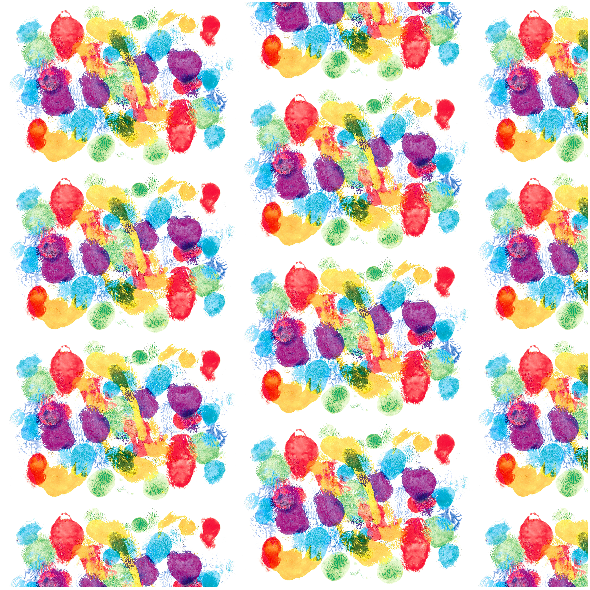 Fabric 22101 | Colourful abstract pattern 5A