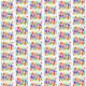 Fabric 22101 | Colourful abstract pattern 5A
