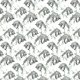 Fabric 22128 | Foxes on white