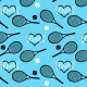 Tkanina 22133 | tennis blue xl