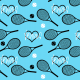 Tkanina 22133 | tennis blue xl
