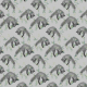 Tkanina 22136 | Foxes on grey
