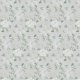 Tkanina 22146 | White foxes on grey
