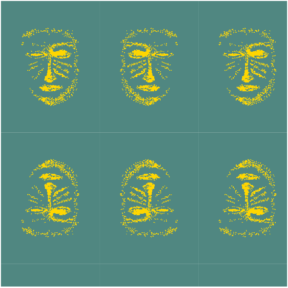 Tkanina 22148 | Yellow  mask 1A