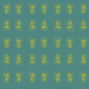 Tkanina 22148 | Yellow  mask 1A