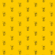 Tkanina 22159 | Yellow black mask pattern 1