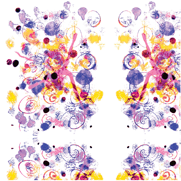 Fabric 22167 | Colourful abstract pattern 3