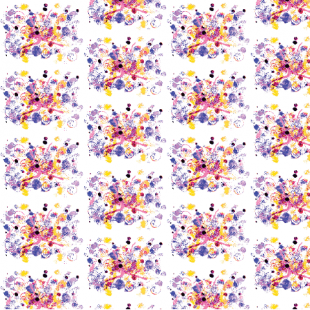 Fabric 22168 | Colourful abstract pattern 3A