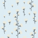 Fabric 22200 | cotton flower blue