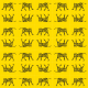 Fabric 22374 | Tiger yellow black pattern