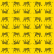 Fabric 22374 | Tiger yellow black pattern