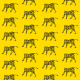 Fabric 22375 | Tiger yellow black pattern 2