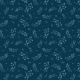 Fabric 22447 | Liście niebieski