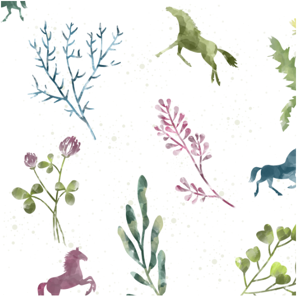 Fabric 22454 | Dzikie konie0