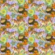 Fabric 22561 | TYGRYSY W EGZOTYCZNEJ DŻUNGLII